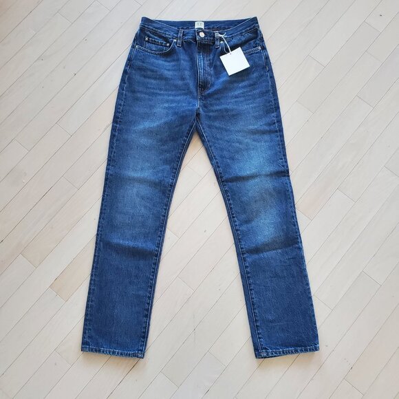 TOTEME ! High slim Straight Regular Fit Organic Cotton (28/32) - Picture 4 of 13